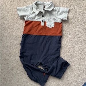 GUC short sleeve romper Tea Collection